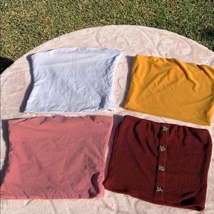 4 Strapless Tops